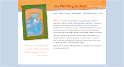 Desktop Screenshot of lisaweinberg.net